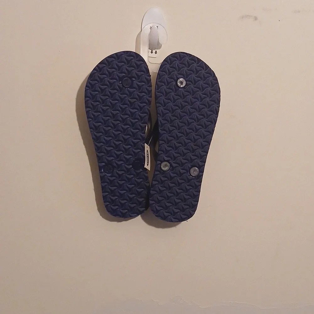 OLD NAVY‎ BOYS PALM TREE FLIP FLOPS 5-6